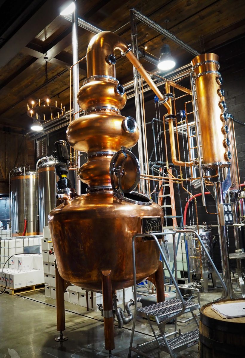 Copper Whiskey Pot